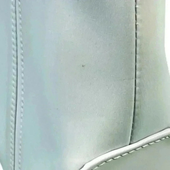Nine West Accessories Small Hand Bag Light Blue Cloth Like Material - Picture 4 of 16